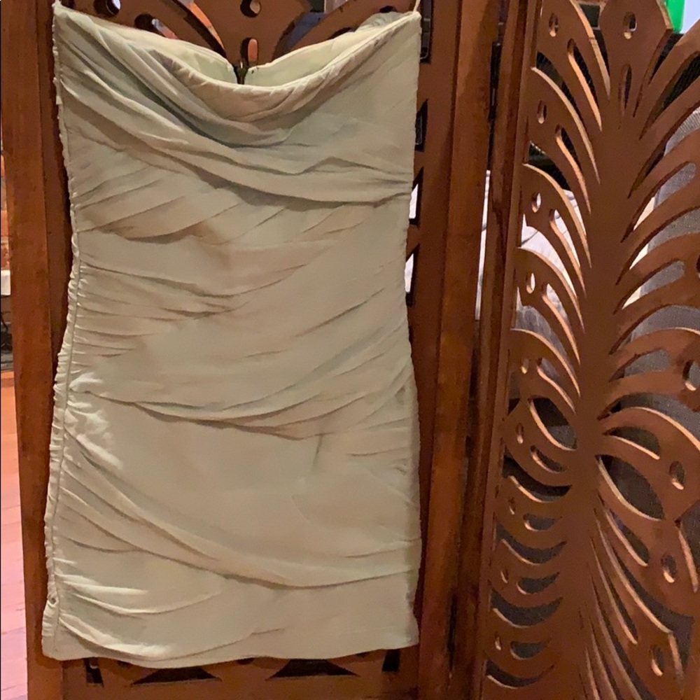 Topshop mint green dress